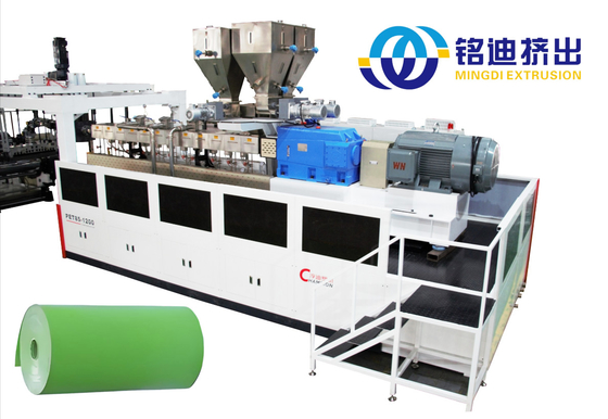 PET Plastic Sheet Extrusion Machine For Furniture Decoration Film Door Panel Making