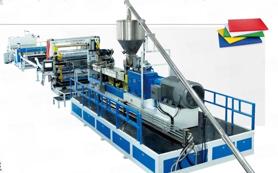 Thick ABS PP PE Plastic Board Extrusion Line With Precision Thickness Control