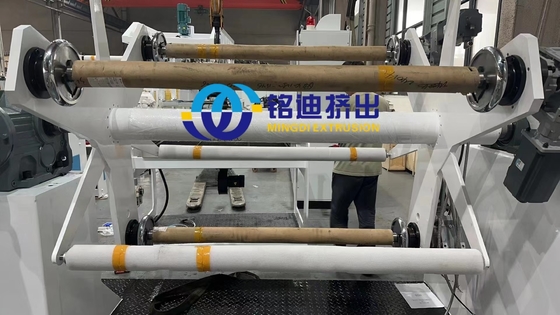 PC PMMA PS MS Transparent Plastic Sheet Extrusion Line Energy Saving Sheet Extruder Machine