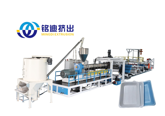 0.15-2mm PP Sheet Production Line 350kg/H-1500kg/H For Food And Electrical Component Package