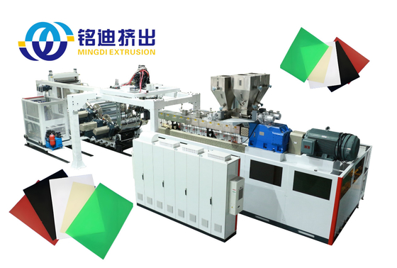 PP Plastic Stationery Printing Sheet Extrusion Line Full Automatic 350-1500kg/h