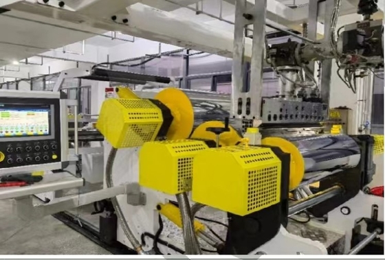 High Precision Automatic Three Roll Calender Machine Integrated Production Line