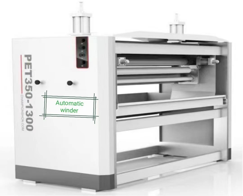 Food Packing PP PS Thermoforming Sheet Extrusion Line 350-1500kg/H Capacity