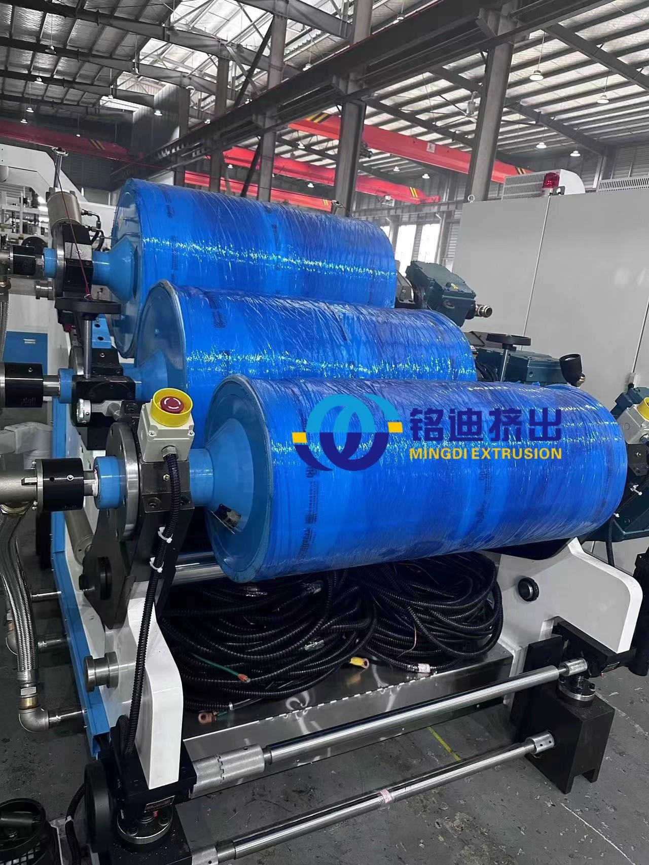 APET PETG CPET PLA Twin Screw Extrusion Machine Line With PLC Control