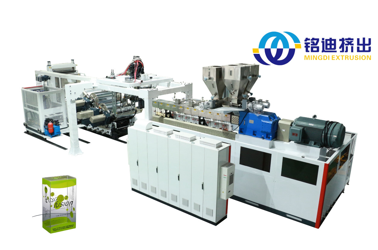 New ABS PE PP Sheet Production Line For Thermoforming Products CE Standard