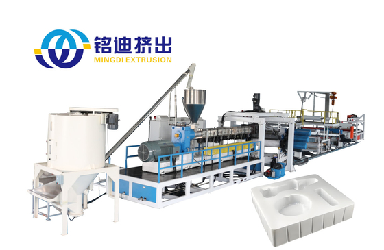 SIEMENS Acrylic Plastic PMMA GPPS Sheet Extrusion Line Optical Transparent Sheet Extruder