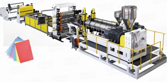 Food Packing PP PS Thermoforming Sheet Extrusion Line 350-1500kg/H Capacity