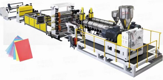 Τροφίμων συσκευασία PP PS Thermoforming Sheet Extrusion Line 350-1500kg/H Δυνατότητα