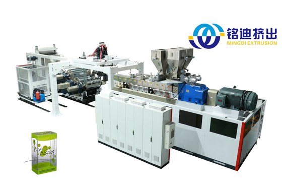 New ABS PE PP Sheet Production Line For Thermoforming Products CE Standard