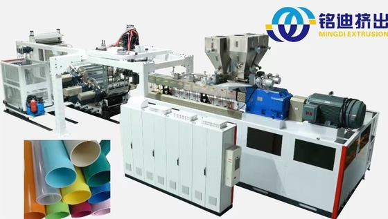0.3mm-2mm PVC Edge Banding Sheet Production Line High Capacity Lower Power Consumption